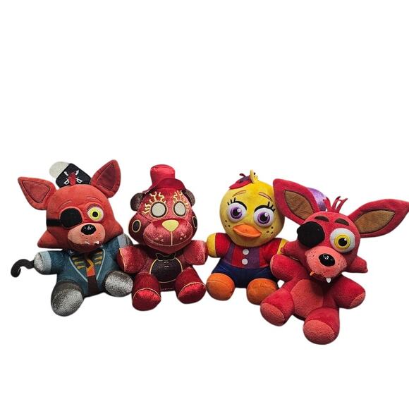 Funko Five nights at freddy's plush stuffed animal mixed lot of 4 FNAF - Picture 1 of 12